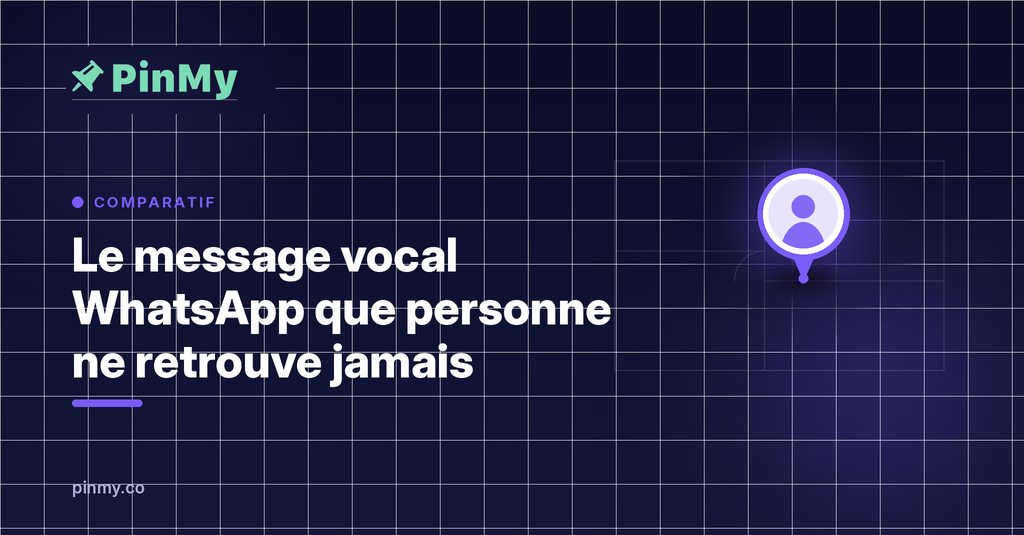 Le message vocal WhatsApp que personne ne retrouve