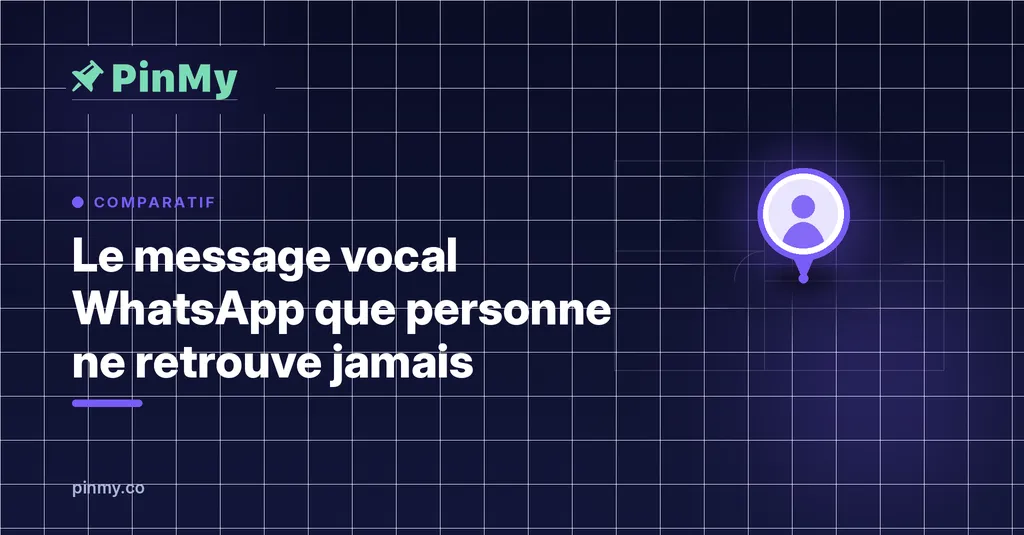 Le message vocal WhatsApp que personne ne retrouve