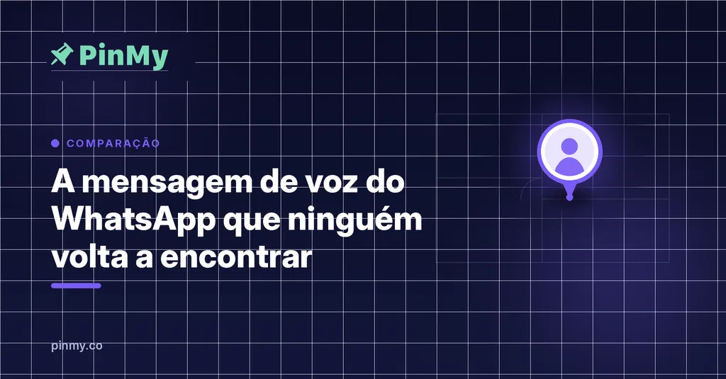 O áudio de WhatsApp que ninguém volta a encontrar