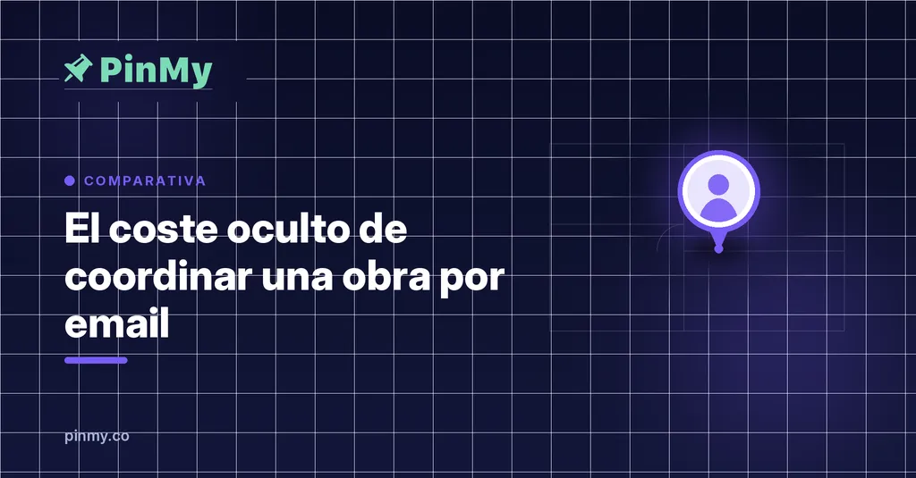 El coste oculto de coordinar una obra por email