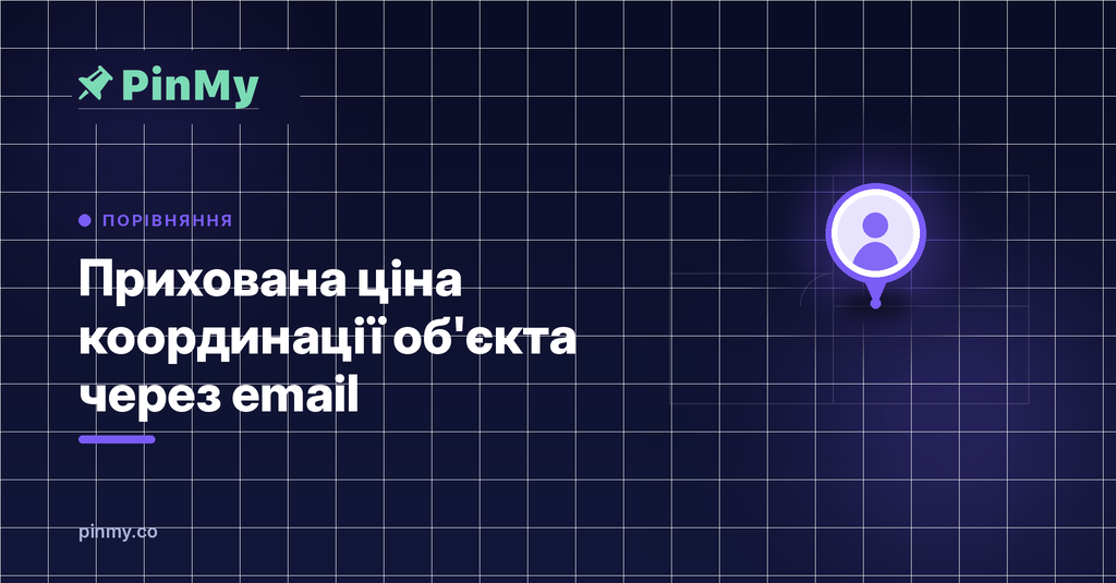 Прихована ціна координації об'єкта через email