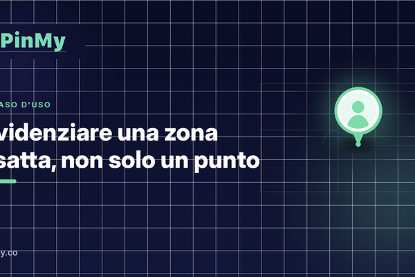 Come evidenziare una zona esatta (non solo un punto) su una planimetria