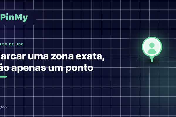 Como marcar uma zona exata (não apenas um ponto) numa planta
