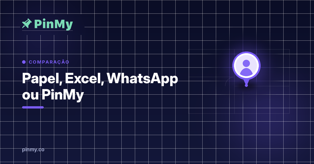 Documentar uma obra: papel, Excel, WhatsApp ou PinMy