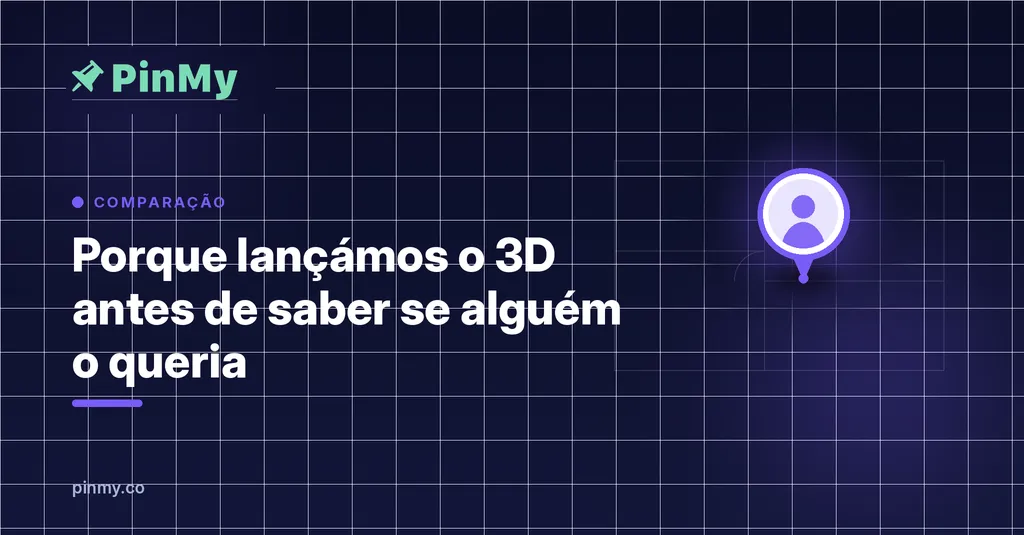 Porque lançámos o 3D antes de saber se alguém o queria
