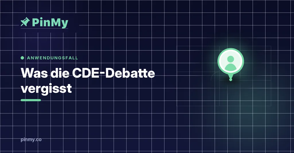 Was die CDE-Debatte über die Baustelle vergisst