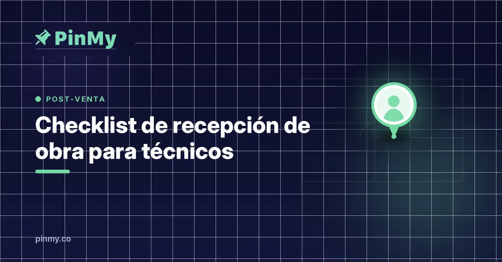 Checklist de recepción de obra para técnicos