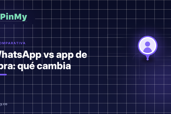 WhatsApp vs app de obra: qué cambia